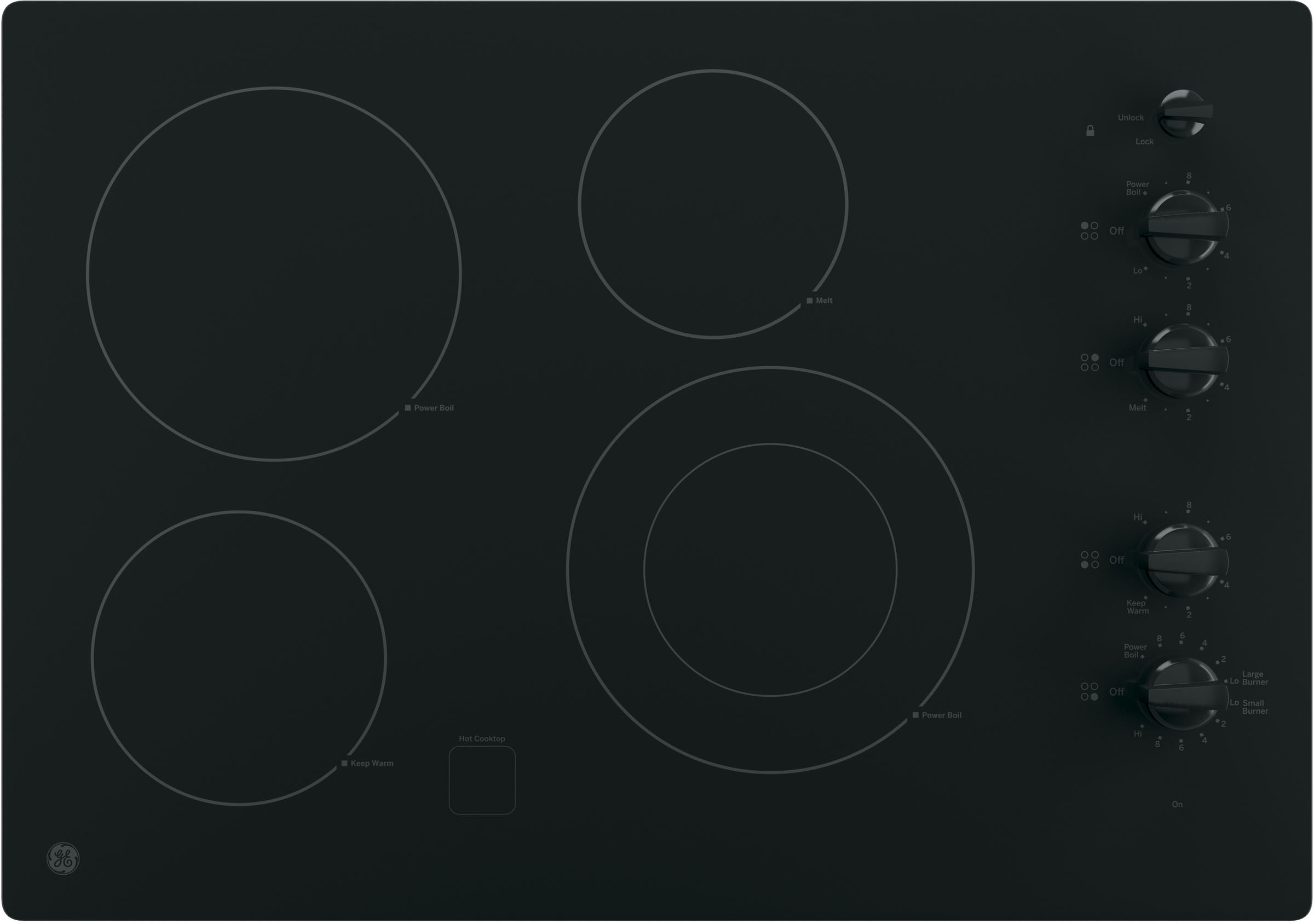 Parrilla de empotrar Eléctrica de 30 pulgadas