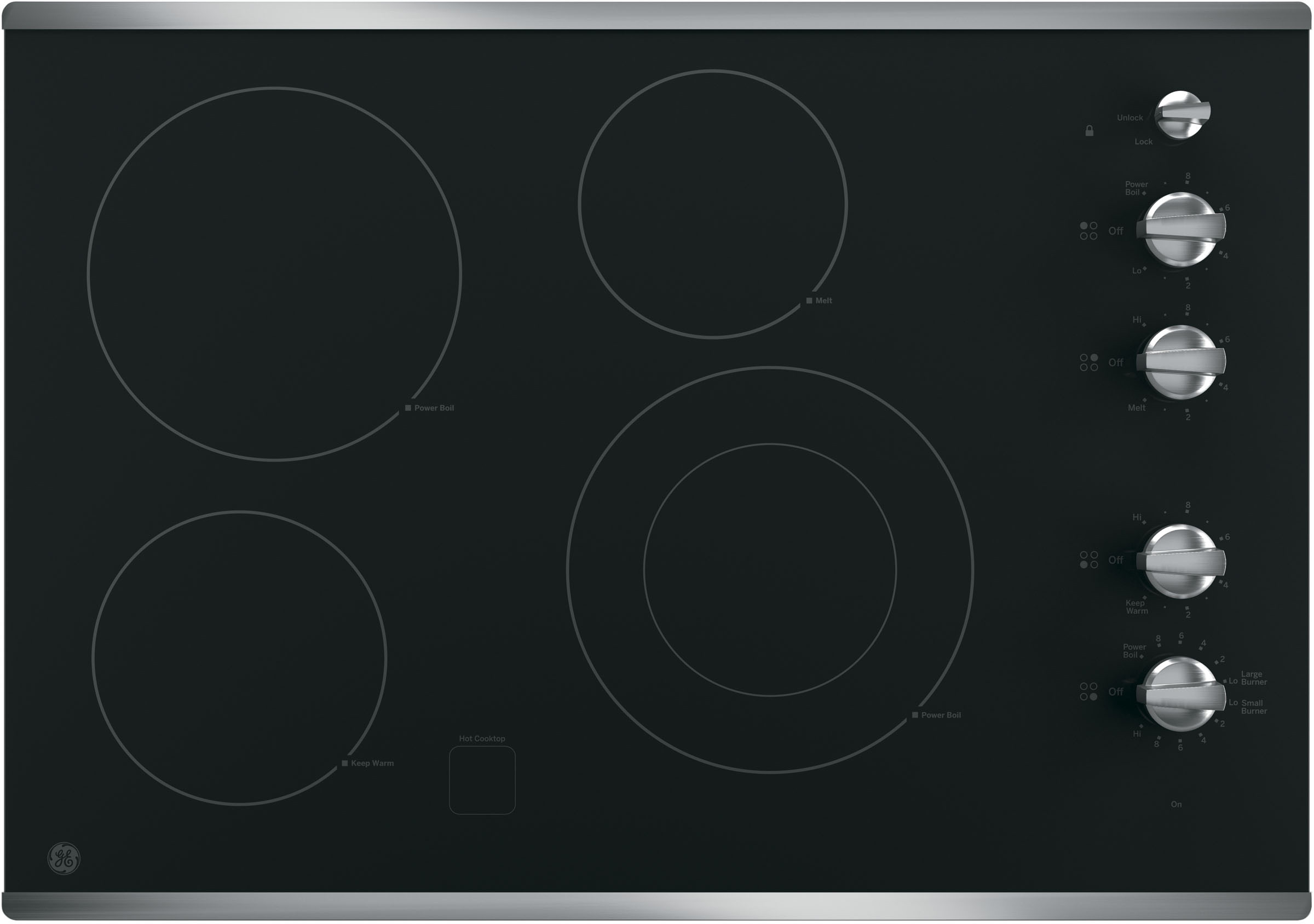 Parrilla de empotrar Eléctrica de 30 pulgadas