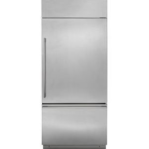Refrigerador con congelador inferior incorporado de 36 "